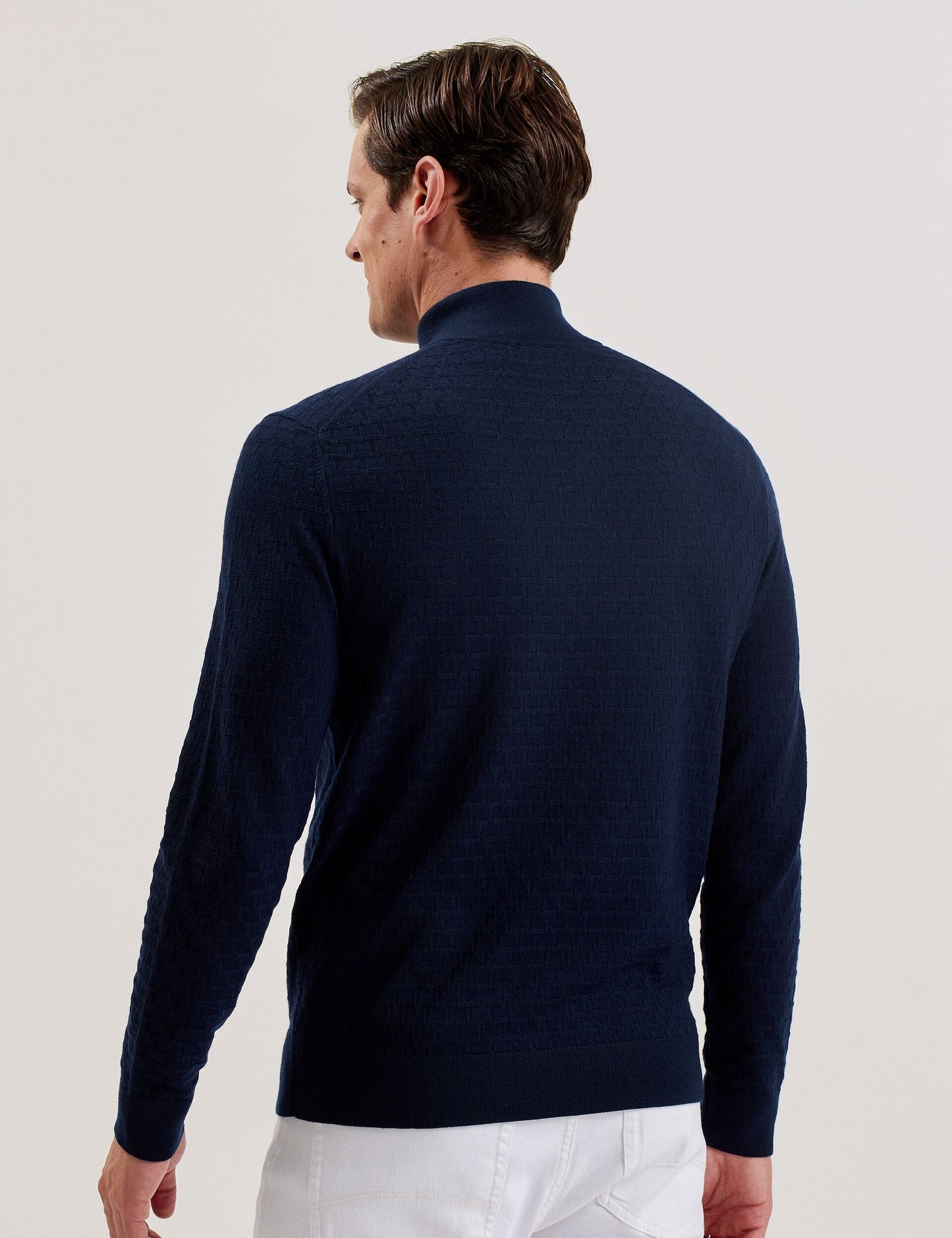 Ted Baker KURNLE - T Knit Half Zip Funnel Neck Jumper